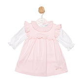 Mintini Baby Girl Pale Pink Pinafore Dress